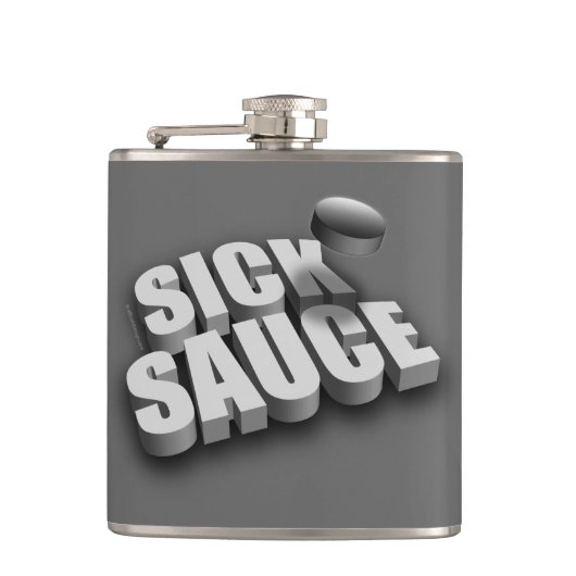 Serves Sick Sauce (Hockey) Heupfles (Voorkant)