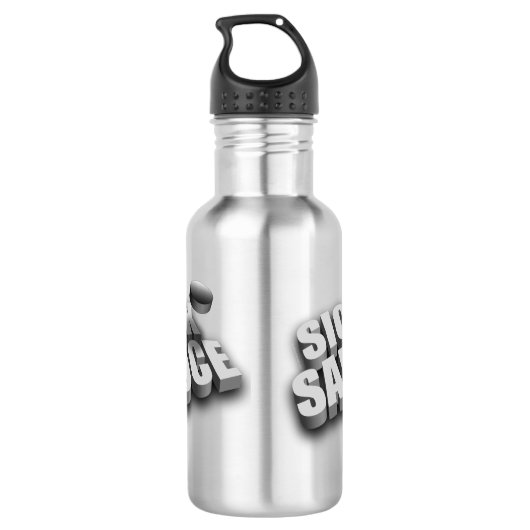 Serves Sick Sauce (Hockey) Waterfles (Achterkant)