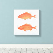 Serves Vijf Duizenden en 2005 Canvas Afdruk (Insitu (Houten vloer))