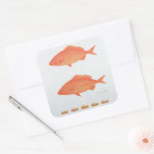 Serves Vijf Duizenden en 2005 Vierkante Sticker (Envelop)