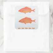 Serves Vijf Duizenden en 2005 Vierkante Sticker (Tas)