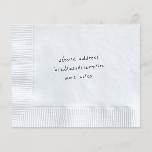 Servet achtergrond flyer (Achterkant)