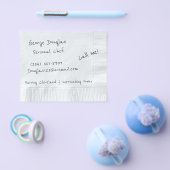 Servet achtergrond flyer (Enkel)