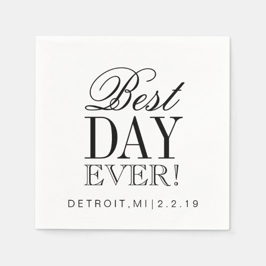 Servet - Beste Dag Ooit (Voorkant)