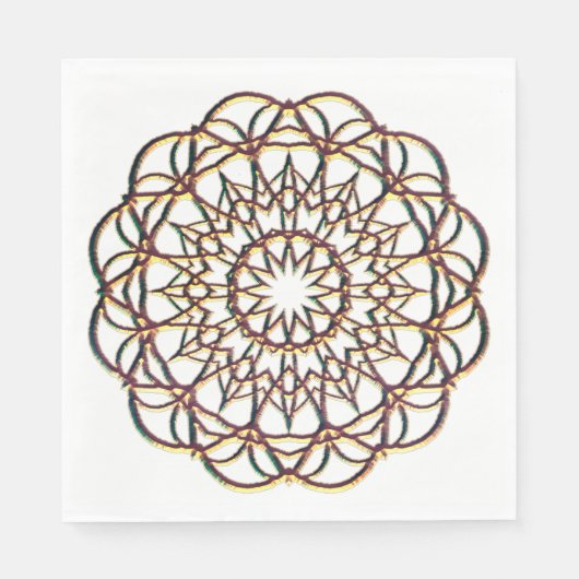 servet met kant-en-klaar design (Voorkant)