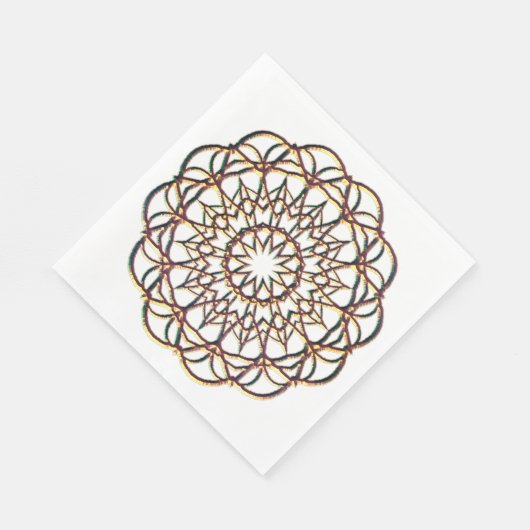 servet met kant-en-klaar design (Hoek)