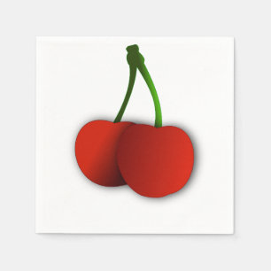 servet van kersenfruit