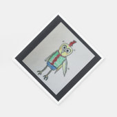 servet van kippepapier (Hoek)