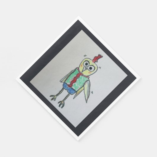 servet van kippepapier (Hoek)