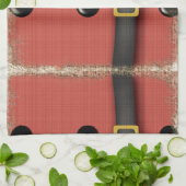 servetenpak met gordelknoppen theedoek (Gevouwen)