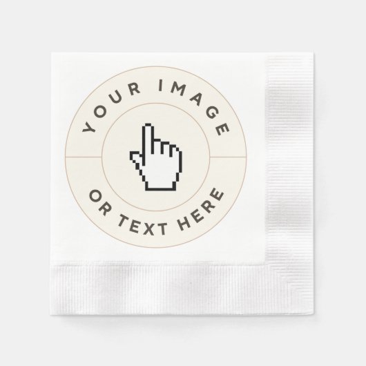 Servetten - Aangepast (afbeelding/tekst toevoegen) (Voorkant)