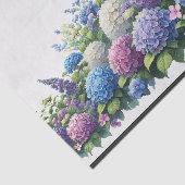 servetten, decoupage, tissuepaper met bloemen tissuepapier (Detail)