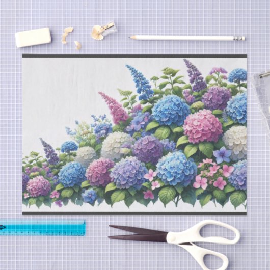 servetten, decoupage, tissuepaper met bloemen tissuepapier (Craft)