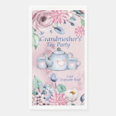 Servetten Gastenhanddoek Qty 50 Grootmoeder's Tea  (Voorkant)