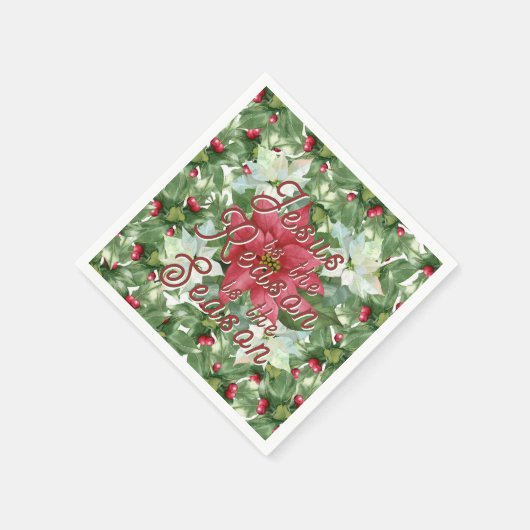 Servetten - Jezus is de Rede (Hoek)