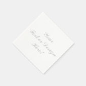  servetten - Jouw tekst of design toevoegen (Hoek)