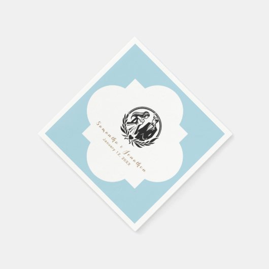  servetten - Jouw tekst of design toevoegen (Hoek)