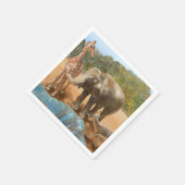 Servetten - Kunst van Debbie Davidssohn - Geschenk (Hoek)