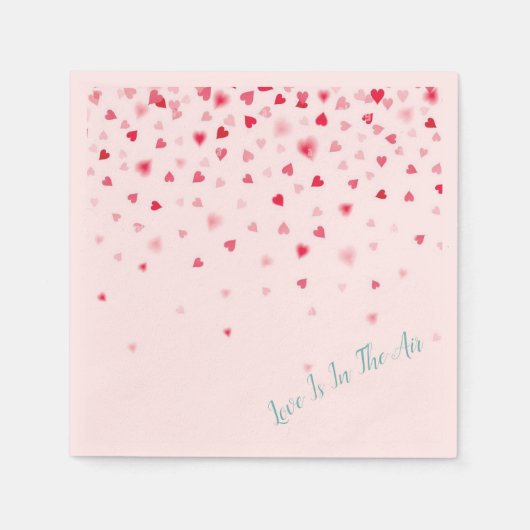 Servetten 'Liefde Is In De Lucht' Voor Speciale Ge (Voorkant)