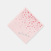 Servetten 'Liefde Is In De Lucht' Voor Speciale Ge (Hoek)