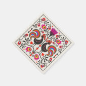 Servetten met hanen (Hoek)