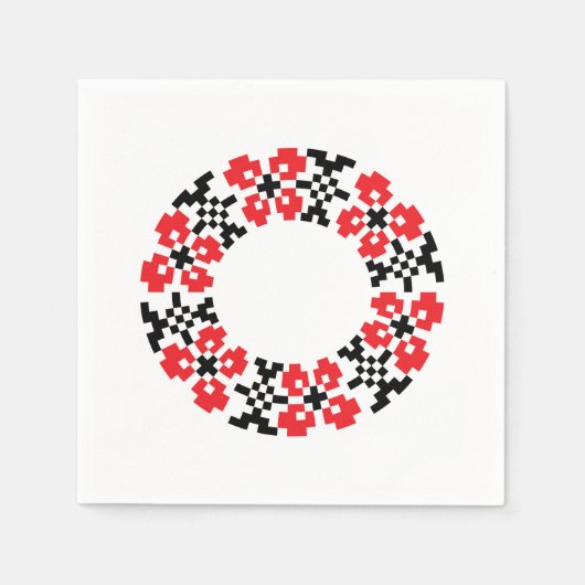 Servetten met Oekraïens ontwerp (Voorkant)