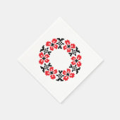 Servetten met Oekraïens ontwerp (Hoek)