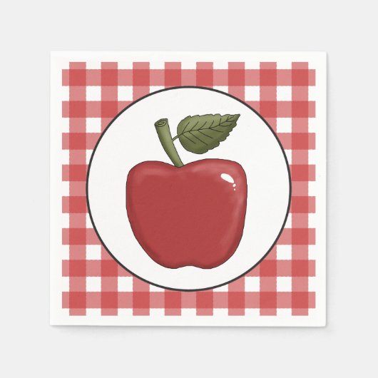 servetten op basis van landelijk appelpapier (Voorkant)