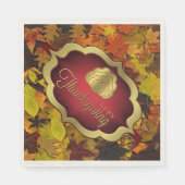 Servetten - Papier - Herfst Happy Thanksgiving (Voorkant)