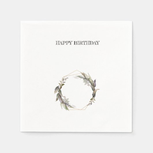 Servetten Verjaardagsfeest Benodigdheden Tafelgere (Voorkant)