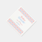 Servetten voor Baby shower | Pixelweven (Hoek)