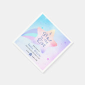 Servetten voor Baby shower | Rising Star Theme (Hoek)