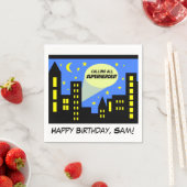 Servetten voor de verjaardag van een superheld | s (Insitu)