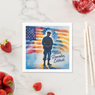 Servetten voor Memorial Day Gathering Party