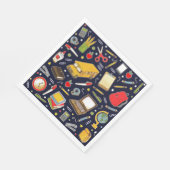 Servetten voor schoolfeest voor leerkrachten (Hoek)