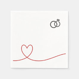 Servetten vrijgezellenfeest