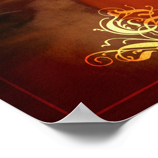 Serviam. - Joan of Arc Poster (Hoek)