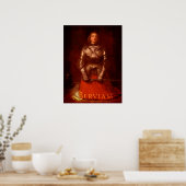 Serviam. - Joan of Arc Poster (Keuken)