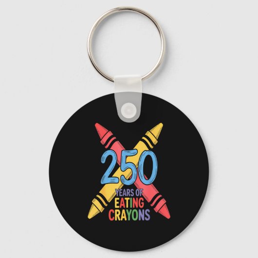 Service 250 Years 1776-2026 250th Birthday Sleutelhanger (Voorkant)