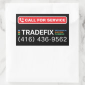 Service Call Sticker (Tas)