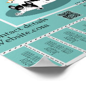 Service Design 2 voor speciale Poster Pet Sitter S (Hoek)