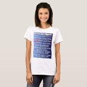 Service Dog Etiquette - Front Design T-shirt (Voorkant volledig)