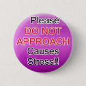 Service Dog Helpers Pink Jelly Ronde Button 5,7 Cm (Voorkant)