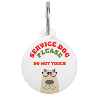 Service dog huisdierpenning