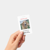 Service Dog ID-badge Badge (Handheld)