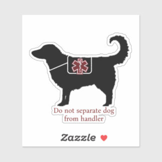 Service Dog Medical: geen aparte Sticker