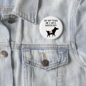 Service Dog Ronde Button 5,7 Cm (In situ)