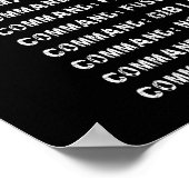 Service Dog Schutzhund German Training Commons Poster (Hoek)