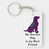 Service Dog Sleutelhanger (Voorkant)