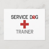 Service Dog Trainer Briefkaart (Voorkant)
